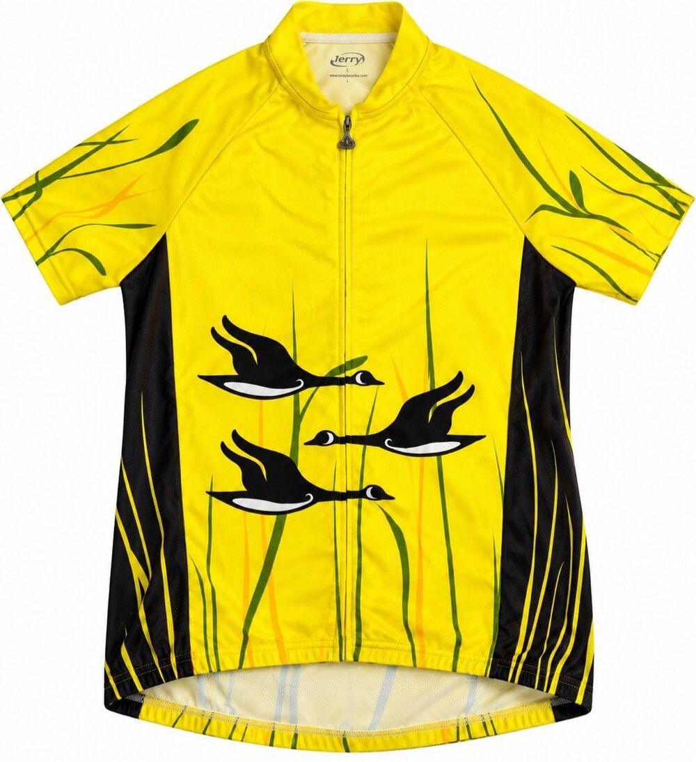 Terry Women’s Wild Goose Chase 2008 Blackwater Cycling Jersey Yellow Size Large